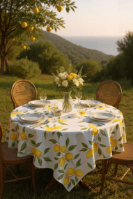 Completo tavola tonda nuova collezione